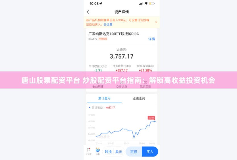 唐山股票配资平台 炒股配资平台指南：解锁高收益投资机会